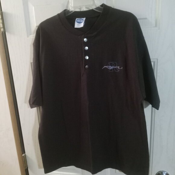 Roper Men's VTG Rodeo Gear Metal Button SS Crewneck Shirt Size XL Made in USA - Picture 2 of 8